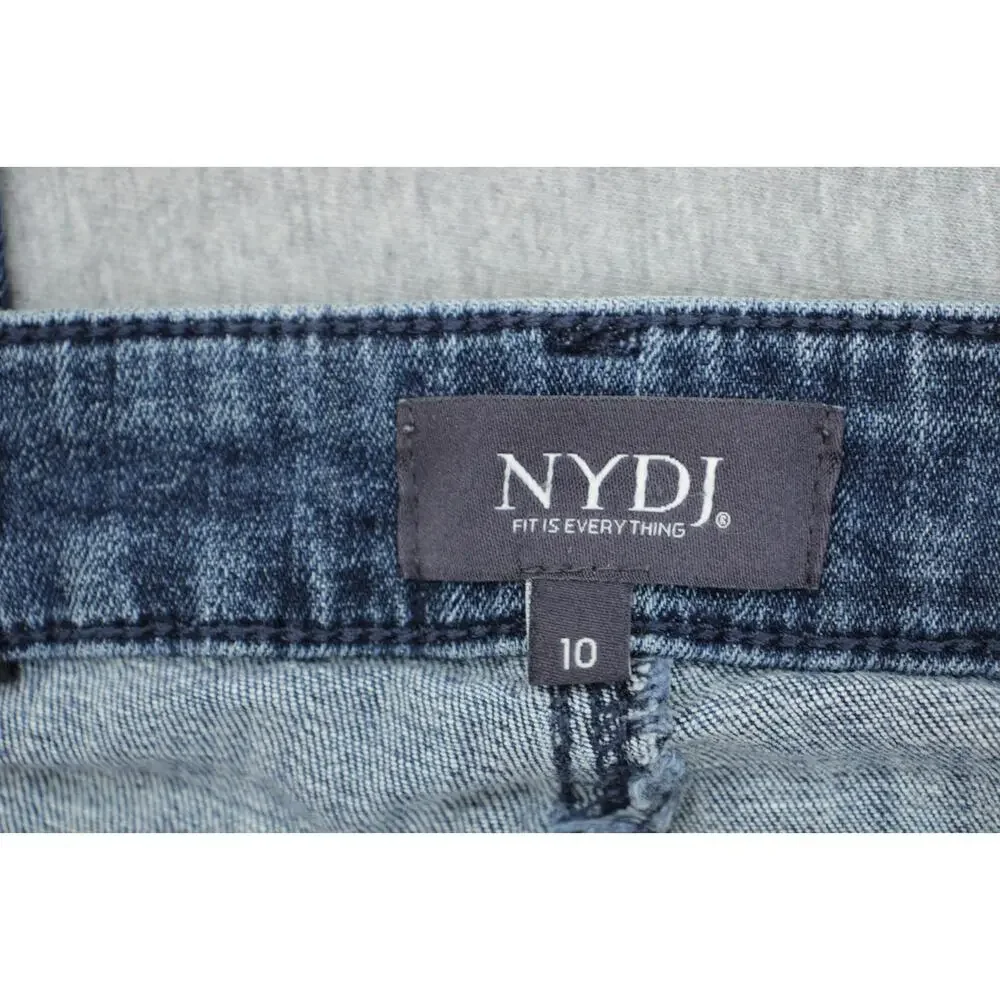 NYDJ Jeans‎ Womens 10 Blue Cotton Blend Stretch Ami Skinny